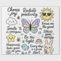 Schattigee Motivatie quotes en vrolijke personages