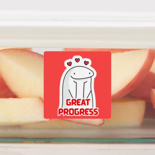 Schattigee Motivatie Stickers voor studenten (Aangebracht)