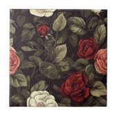 Schattigee mozaïek Roos keramische Tegels voor sti Tegeltje (Voorkant)