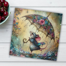 Schattigee muis grillige lente Natuur Legpuzzel
