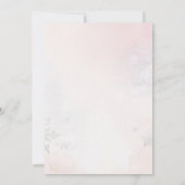 Schattigee muis met kerstcadeautjes kaart (Achterkant)