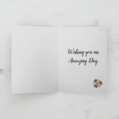 Schattigee muis staren naar de maan Kaart (Binnen)