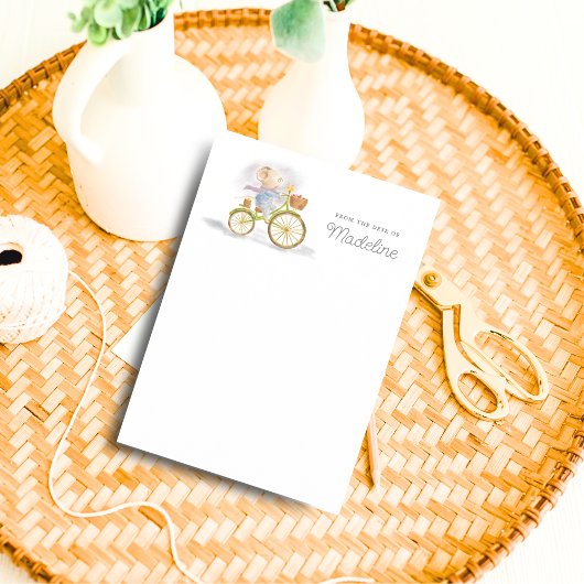 Schattigee muis van bureau van gepersonaliseerde b briefpapier