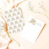 Schattigee muis van bureau van gepersonaliseerde b briefpapier