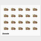 Schattigee muisStickers Ronde Sticker (Vel)