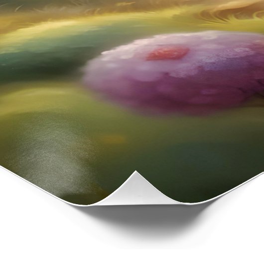 Schattigee muizenjongen op weg naar school, perfect poster (Hoek)