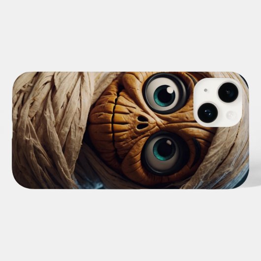 Schattigee mummie Case-Mate iPhone case (Achterkant (horizontaal))