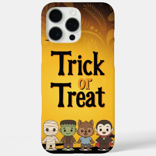 Schattigee mummie, Frankenstein, Dracula, weerwolf Case-Mate iPhone Case (Achterkant)
