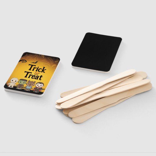 Schattigee mummie, Frankenstein, Dracula, weerwolf Handwaaier (Niet-gemonteerd)