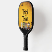Schattigee mummie, Frankenstein, Dracula, weerwolf Pickleball Paddle (Links)