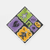 Schattigee Mummy Coquette Halloween Servet (Hoek)