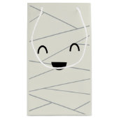 Schattigee Mummy Halloween Klein Cadeauzakje (Achterkant)