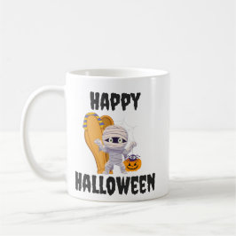 Schattigee Mummy HAPPY HALLOWEEN Koffiemok