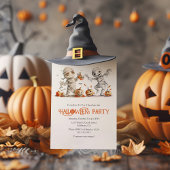 Schattigee Mummy Kinderen Halloween Custom Party I Kaart