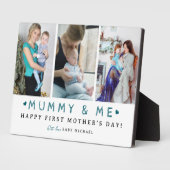 Schattigee 'Mummy & Me' Fotocollage | 1e moeder Fotoplaat (Zijkant)