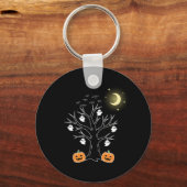 Schattigee Mummy Trick or treat Sleutelhanger voor (Achterkant)