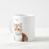 Schattigee Munchkin Cat Custom Beste Mam / Pap Koffiemok (Voorkant links)