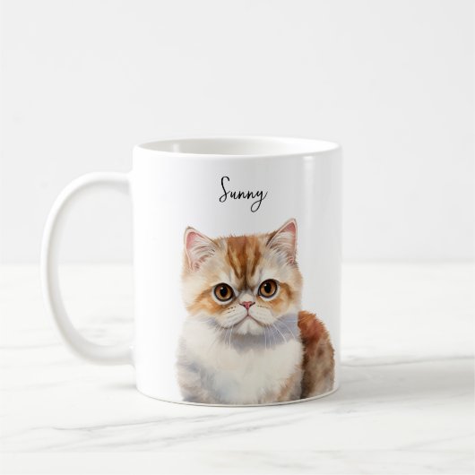 Schattigee Munchkin Cat Custom Beste Mam / Pap Koffiemok (Links)