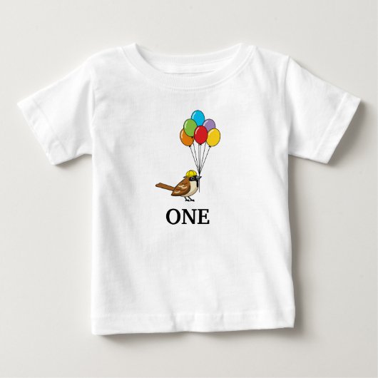 Schattigee Mus met Ballonnen Verjaardag | personal (Voorkant)