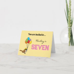 Schattigee Mus met Ballonnen Verjaardag personal