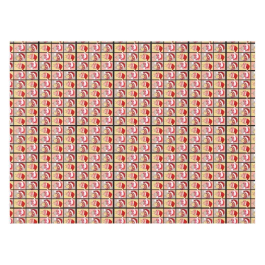 Schattigee Mushroomcore Kerstmis Paddenstoelen Tafelkleed (Voorkant (Horizontaal))