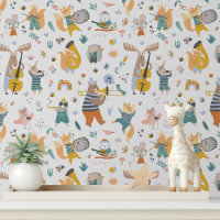 Schattigee musical Woodland Animals Modern Kinder
