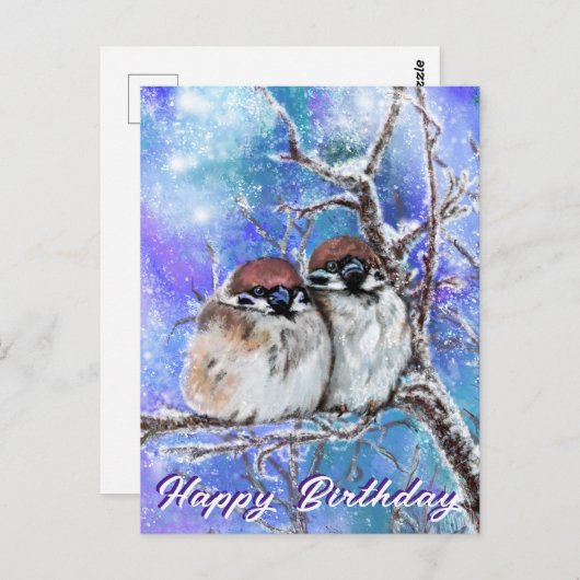 Schattigee mussen in de Kaart (Voorkant / Achterkant)