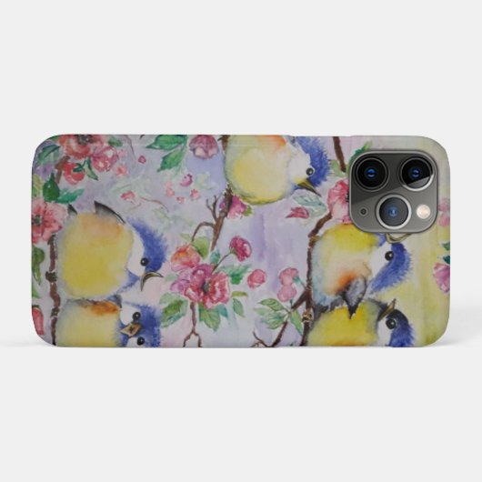 Schattigee mussen iPhone Case (Achterkant (horizontaal))