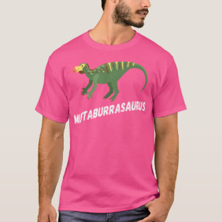 Schattigee Muttaburrasaurus Dinosaur Design T-shirt
