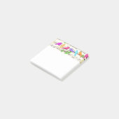 Schattigee Muzikale Vogels Post-it® notes (Schuin)