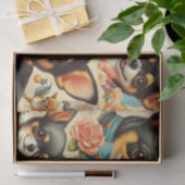 Schattigee naadloze Chihuahua Tissuepapier (Geschenk)