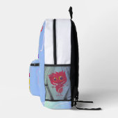 Schattigee Naai Kinder School Monster Backbags Bedrukte Rugzak (Rechts)