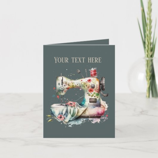 Schattigee naailiefhebbers Bericht toevoegen Kaart (Voorkant)