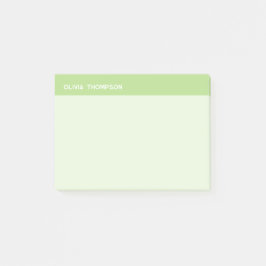 Schattigee naam Groene Sticky Post-it® Notes