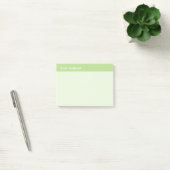 Schattigee naam Groene Sticky Post-it® Notes (Kantoor)