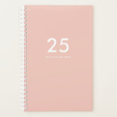 Schattigee naam Roze School Planner (Voorkant)