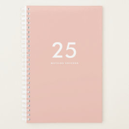 Schattigee naam Roze School Planner