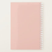 Schattigee naam Roze School Planner (Achterkant)