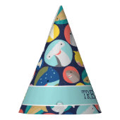 Schattigee naam van de haaiensoort feesthoedjes (Links)