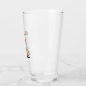 Schattigee nachtmerrie Chucky Halloween Glas (Links)