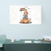 Schattigee nachtmerrie Chucky Halloween Spandoek (Beurs)