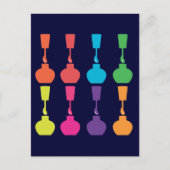 Schattigee nagellak! briefkaart (Voorkant)