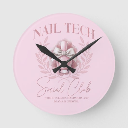 Schattigee Nail tech Coquette Nail Polish Social C Ronde Klok (Voorkant)