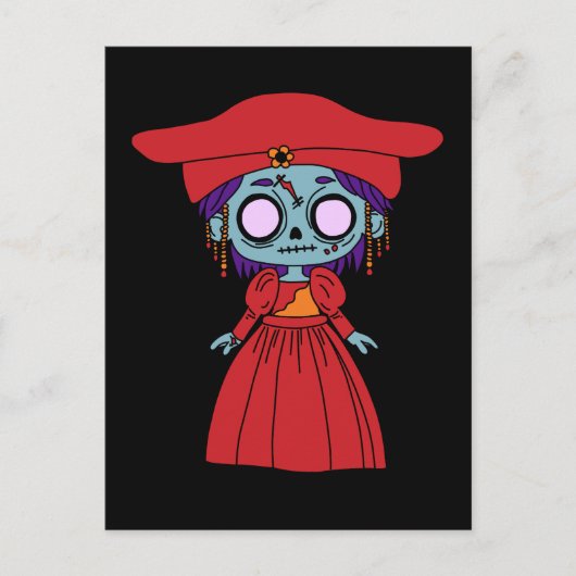 Schattigee Namibische zombie Briefkaart (Voorkant)