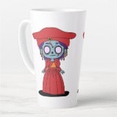 Schattigee Namibische zombie Latte Mok (Linkerhoek)