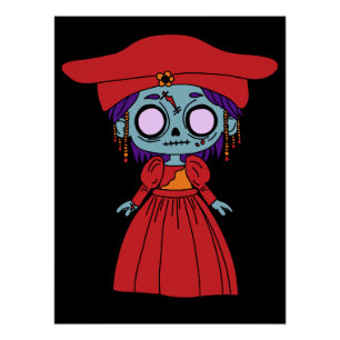 Schattigee Namibische zombie Perfect Poster