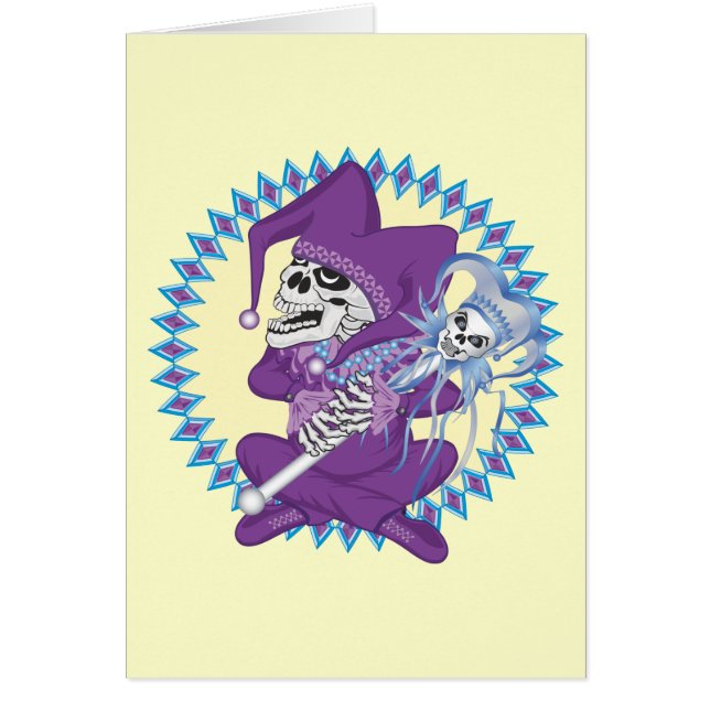 Schattigee nar schedel (Voorkant)