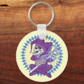 Schattigee nar schedel sleutelhanger (Voorkant)