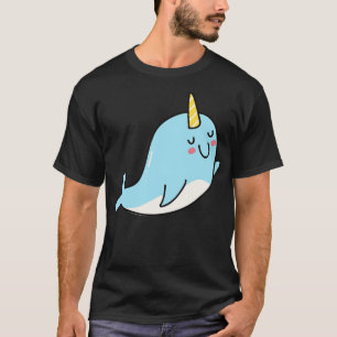 Schattigee Narwal Doodle T-shirt