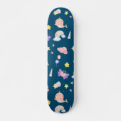 Schattigee Narwhal Fish Eenhoorn Rainbow zee meisj Persoonlijk Skateboard (Voorkant)